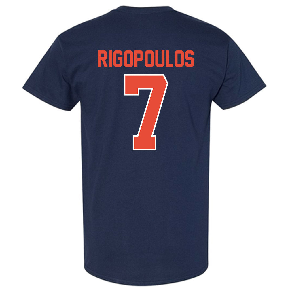 Illinois - NCAA Baseball : Foti Rigopoulos - Sports Shersey T-Shirt-1
