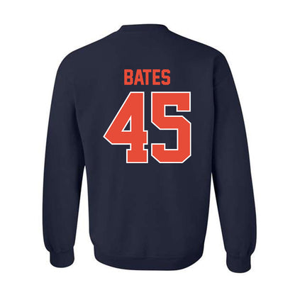 Illinois - NCAA Baseball : Zach Bates - Sports Shersey Crewneck Sweatshirt-1