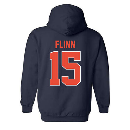 Illinois - NCAA Baseball : Aidan Flinn - Sports Shersey Hooded Sweatshirt-1