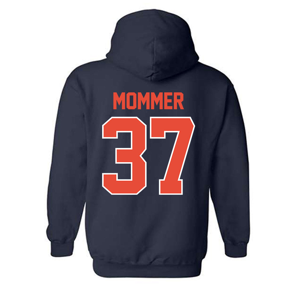 Illinois - NCAA Baseball : Samuel Mommer - Sports Shersey Hooded Sweatshirt-1