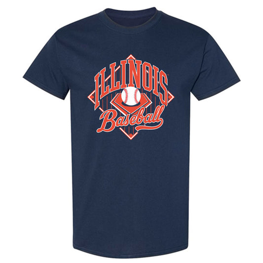 Illinois - NCAA Baseball : Gavin Parkerson - Sports Shersey T-Shirt-0