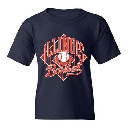 Illinois - NCAA Baseball : Foti Rigopoulos - Sports Shersey Youth T-Shirt-0