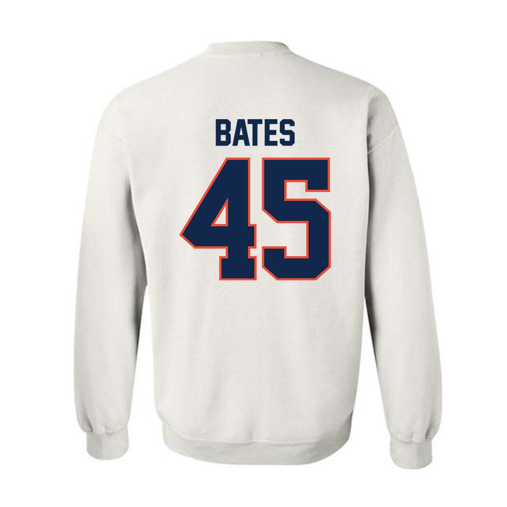 Illinois - NCAA Baseball : Zach Bates - Sports Shersey Crewneck Sweatshirt-1