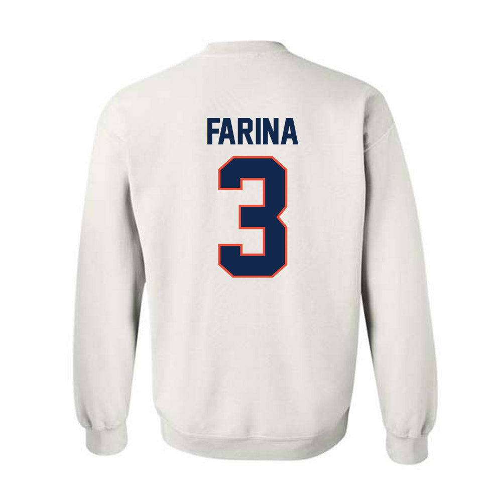 Illinois - NCAA Baseball : Michael Farina - Sports Shersey Crewneck Sweatshirt-1