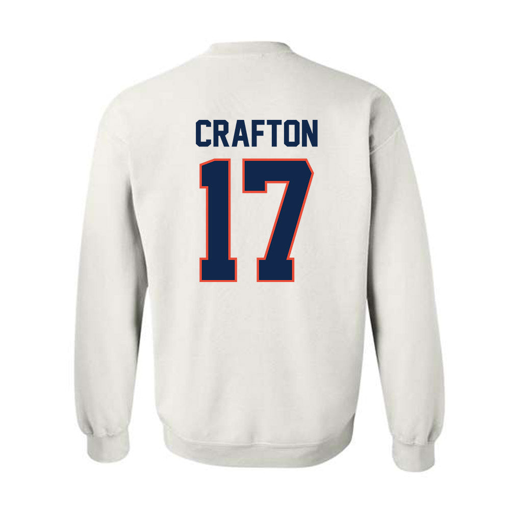 Illinois - NCAA Baseball : Cole Crafton - Sports Shersey Crewneck Sweatshirt-1