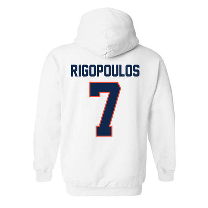 Illinois - NCAA Baseball : Foti Rigopoulos - Sports Shersey Hooded Sweatshirt-1