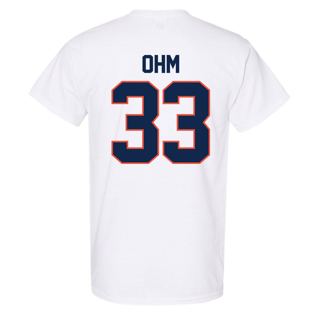 Illinois - NCAA Baseball : Ryan Ohm - Sports Shersey T-Shirt-1