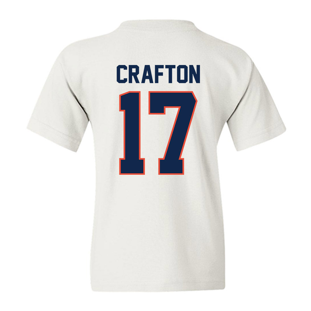 Illinois - NCAA Baseball : Cole Crafton - Sports Shersey Youth T-Shirt-1
