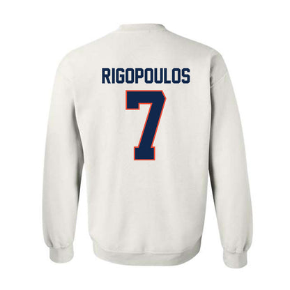 Illinois - NCAA Baseball : Foti Rigopoulos - Sports Shersey Crewneck Sweatshirt-1