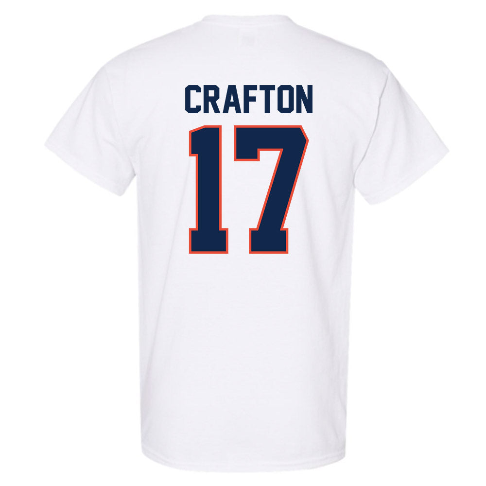 Illinois - NCAA Baseball : Cole Crafton - Sports Shersey T-Shirt-1