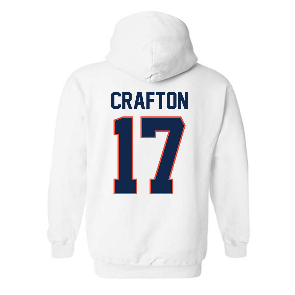 Illinois - NCAA Baseball : Cole Crafton - Sports Shersey Hooded Sweatshirt-1