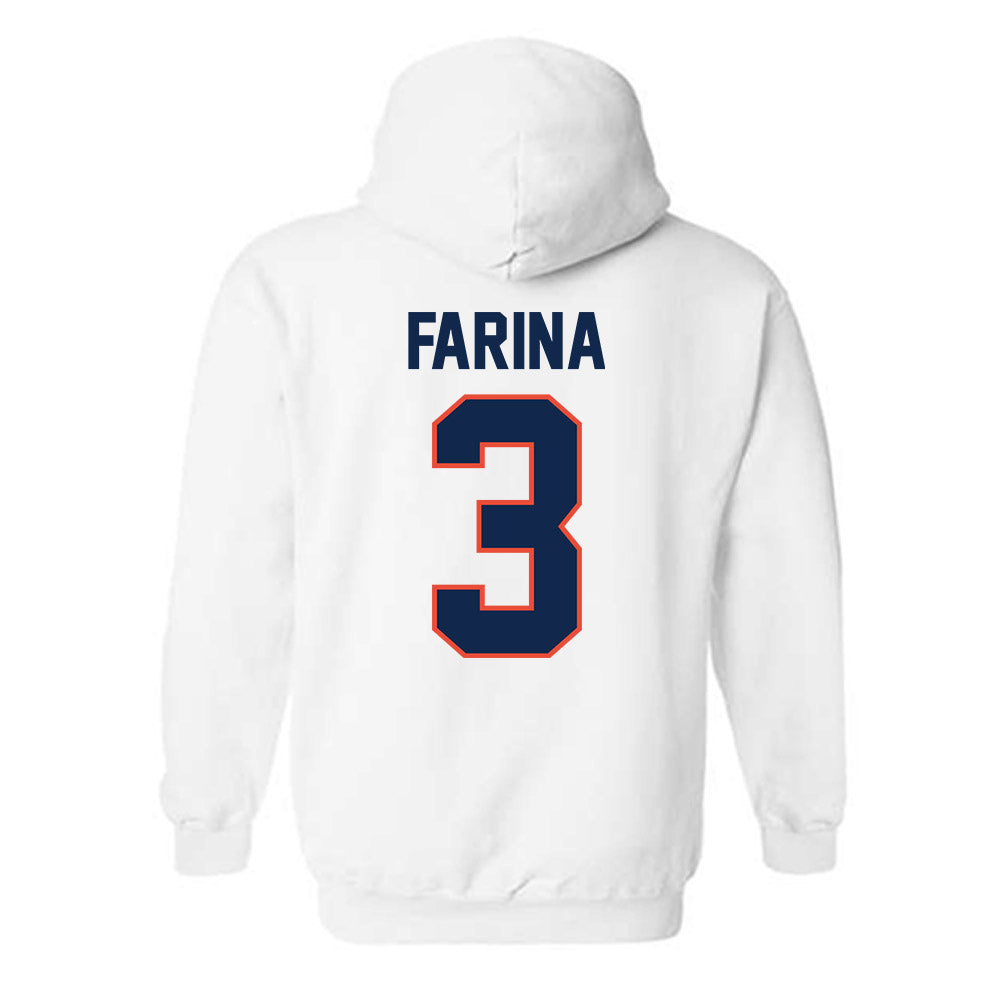 Illinois - NCAA Baseball : Michael Farina - Sports Shersey Hooded Sweatshirt-1