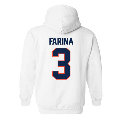 Illinois - NCAA Baseball : Michael Farina - Sports Shersey Hooded Sweatshirt-1