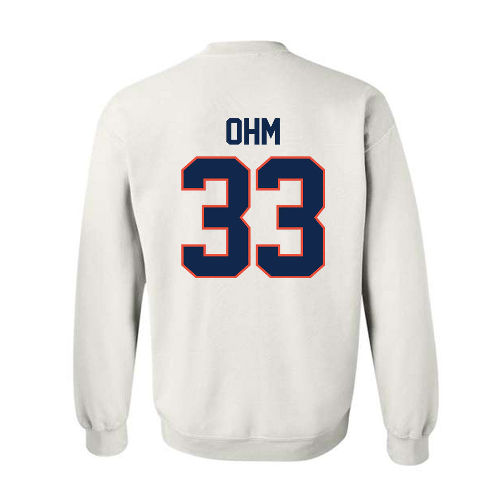 Illinois - NCAA Baseball : Ryan Ohm - Sports Shersey Crewneck Sweatshirt-1