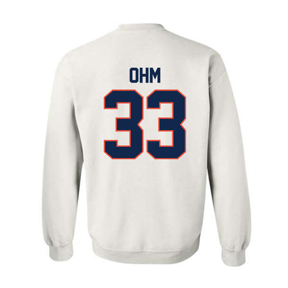 Illinois - NCAA Baseball : Ryan Ohm - Sports Shersey Crewneck Sweatshirt-1
