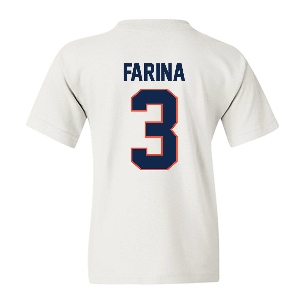 Illinois - NCAA Baseball : Michael Farina - Sports Shersey Youth T-Shirt-1