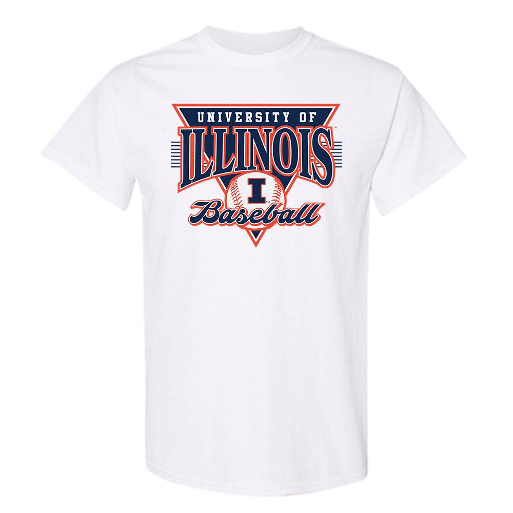 Illinois - NCAA Baseball : Ryan Ohm - Sports Shersey T-Shirt-0