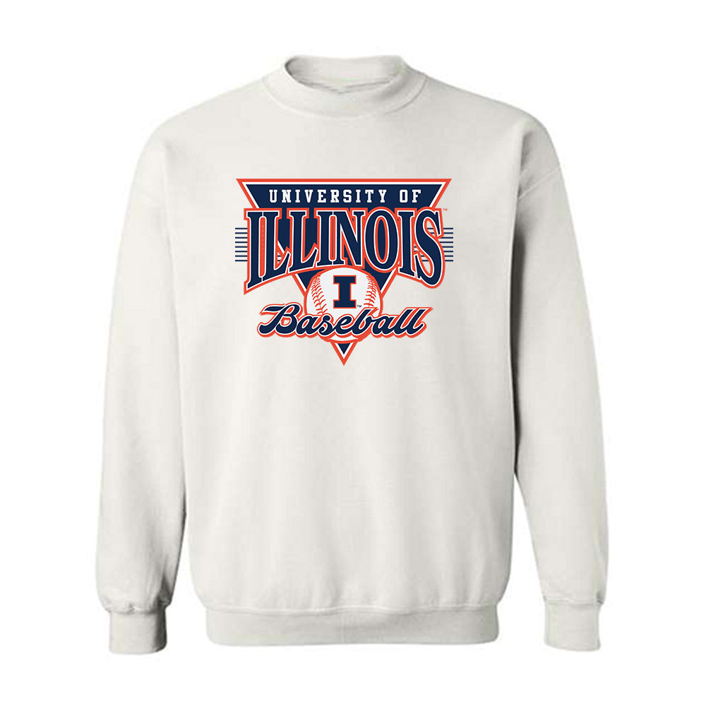 Illinois - NCAA Baseball : Aj Putty - Sports Shersey Crewneck Sweatshirt-0