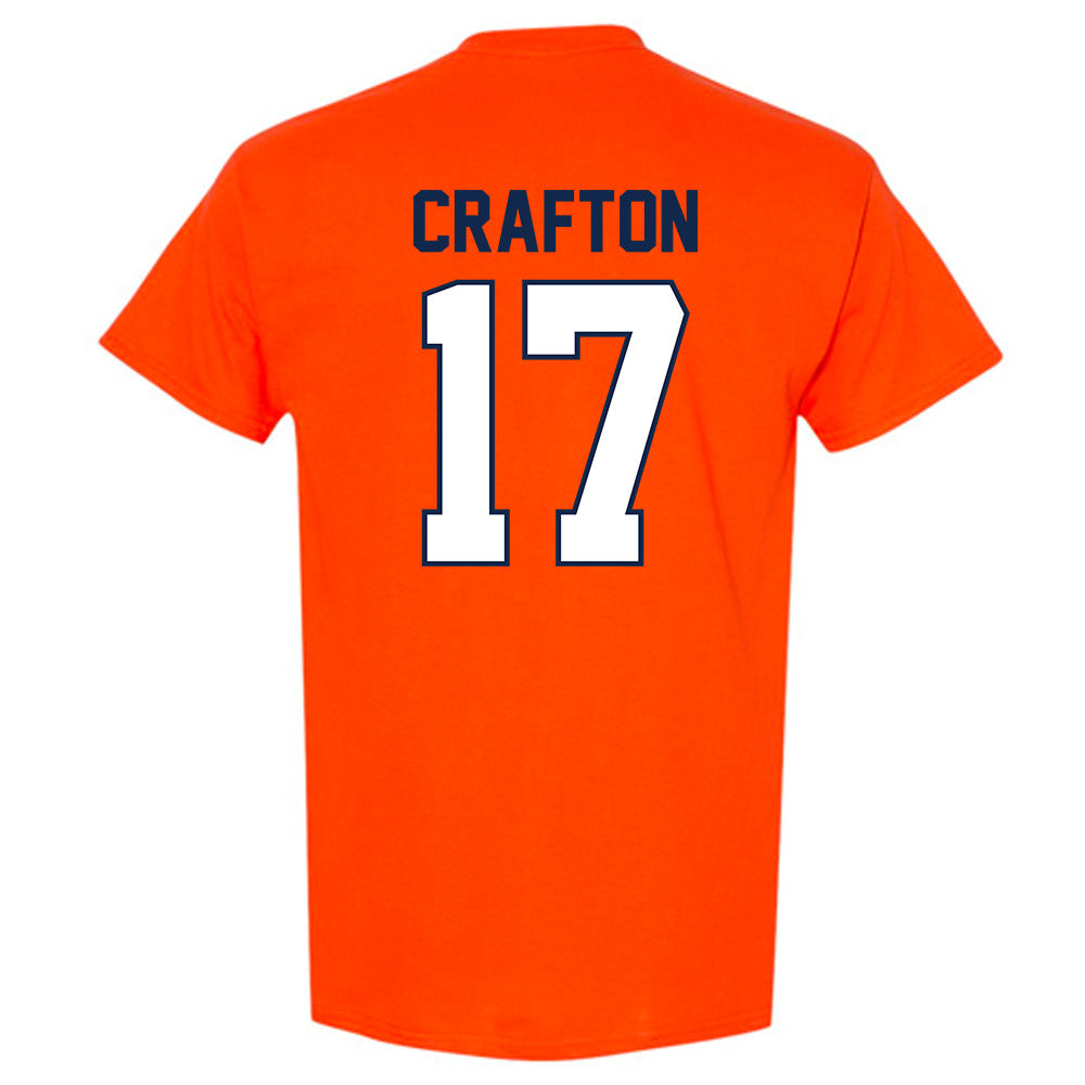 Illinois - NCAA Baseball : Cole Crafton - Sports Shersey T-Shirt-1