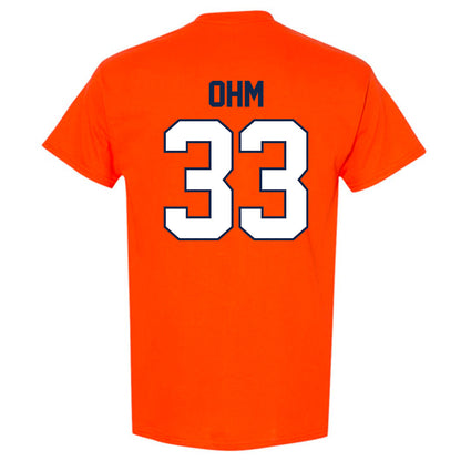 Illinois - NCAA Baseball : Ryan Ohm - Sports Shersey T-Shirt-1