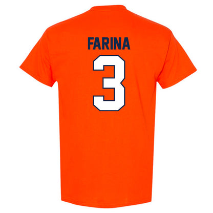Illinois - NCAA Baseball : Michael Farina - Sports Shersey T-Shirt-1