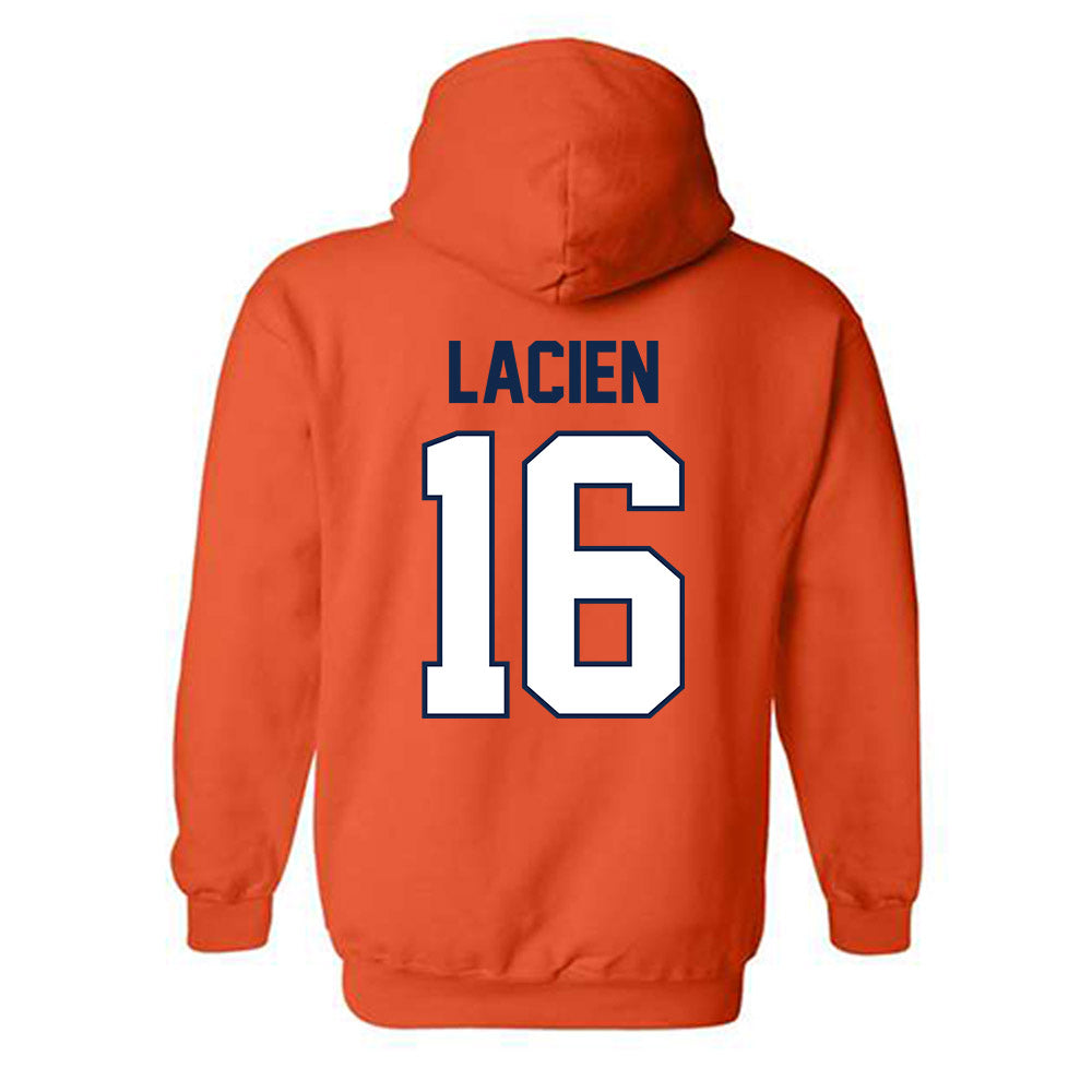 Illinois - NCAA Baseball : Richie LaCien - Sports Shersey Hooded Sweatshirt-1