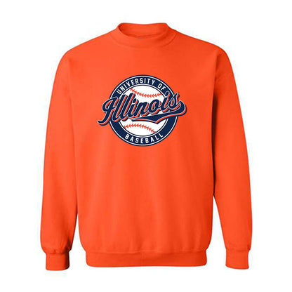 Illinois - NCAA Baseball : Mitch Dye - Sports Shersey Crewneck Sweatshirt-0
