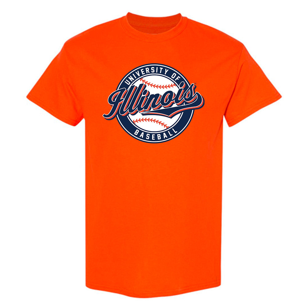 Illinois - NCAA Baseball : Ryan Ohm - Sports Shersey T-Shirt-0