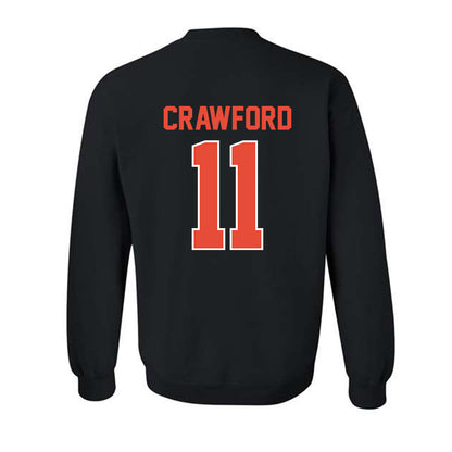 Illinois - NCAA Softball : Christina Crawford - Sports Shersey Crewneck Sweatshirt-1