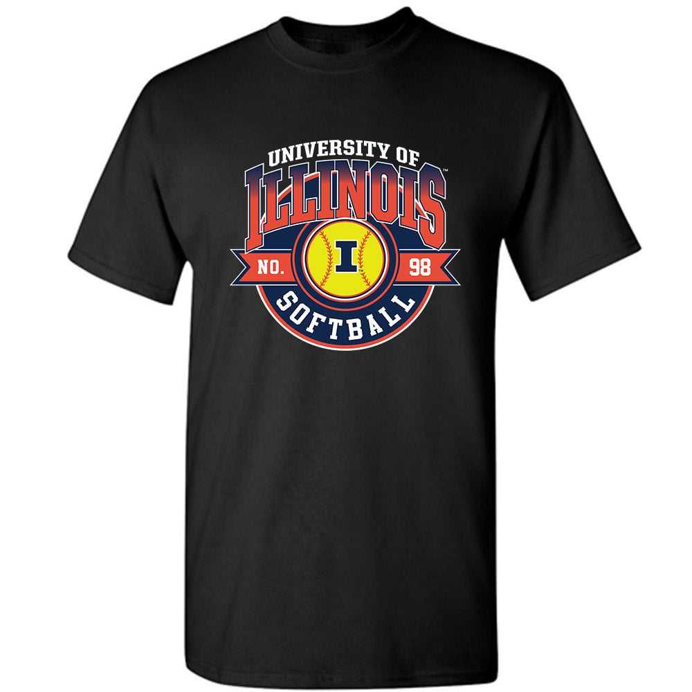 Illinois - NCAA Softball : Ella Cushing - Sports Shersey T-Shirt-0