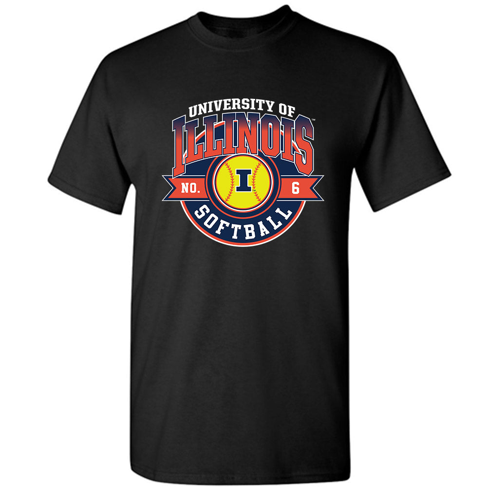 Illinois - NCAA Softball : Ady Kiddy - Sports Shersey T-Shirt-0