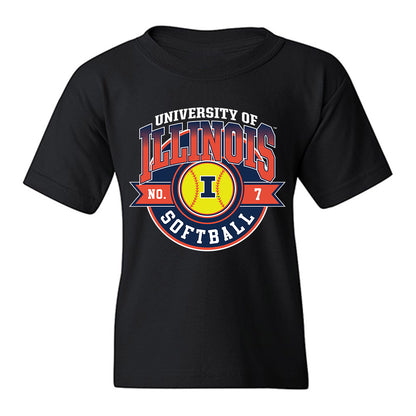 Illinois - NCAA Softball : Ellie Haggard - Sports Shersey Youth T-Shirt-0