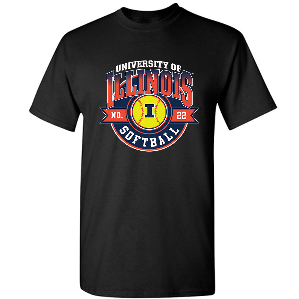 Illinois - NCAA Softball : Brooke Stang - Sports Shersey T-Shirt-0
