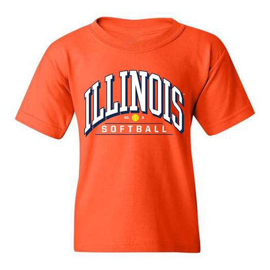 Illinois - NCAA Softball : Alaina Miller - Youth T-Shirt Sports Shersey