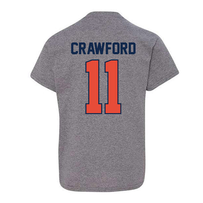Illinois - NCAA Softball : Christina Crawford - Sports Shersey Youth T-Shirt-1