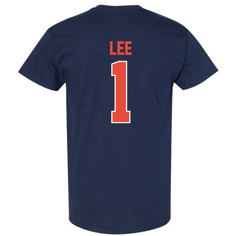 Illinois - NCAA Men's Basketball : Brandon Lee - Sports Shersey T-Shirt-1
