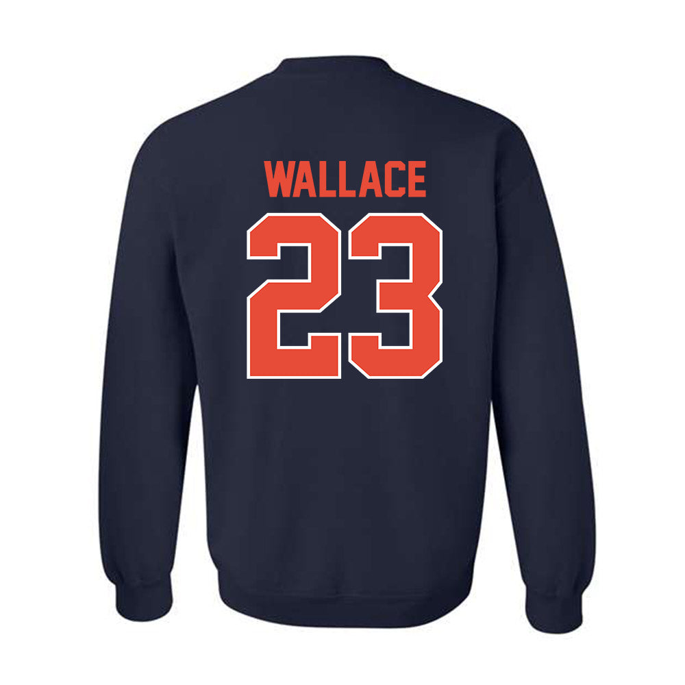 Illinois - NCAA Women's Basketball : Berry Wallace - Sports Shersey Crewneck Sweatshirt-1