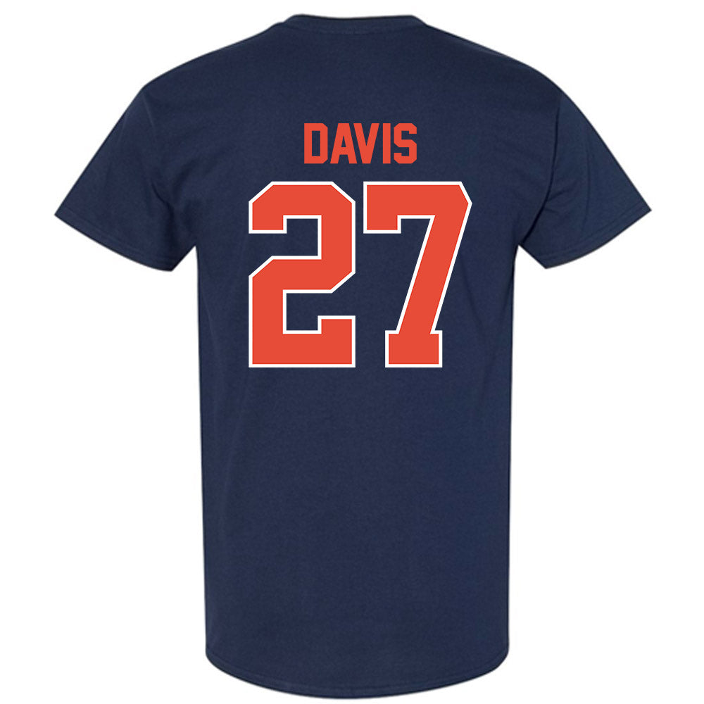 Illinois - NCAA Men's Basketball : Landon Davis - Sports Shersey T-Shirt-1
