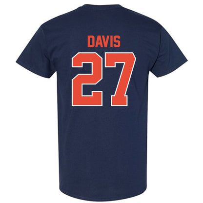 Illinois - NCAA Men's Basketball : Landon Davis - Sports Shersey T-Shirt-1