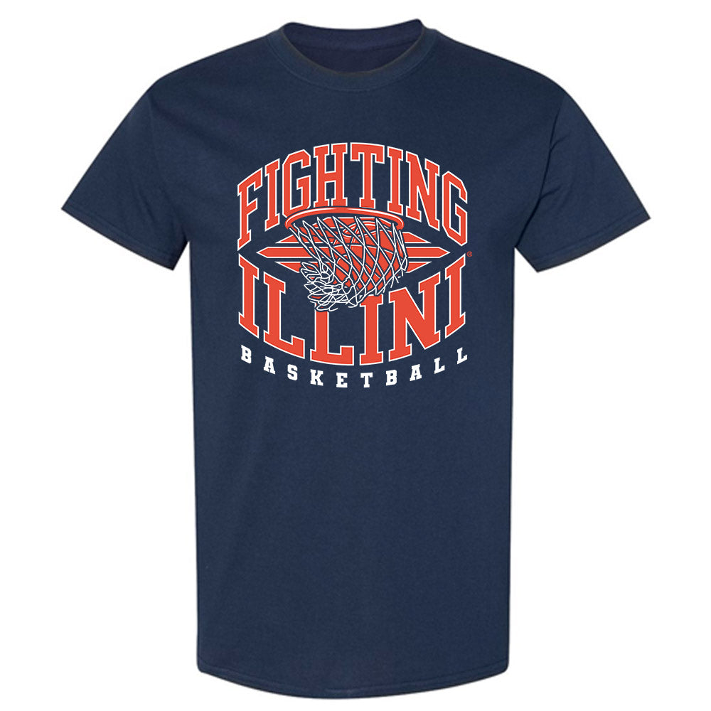 Illinois - NCAA Women's Basketball : Divine Bourrage - Sports Shersey T-Shirt-0