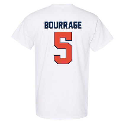 Illinois - NCAA Women's Basketball : Divine Bourrage - Sports Shersey T-Shirt-1