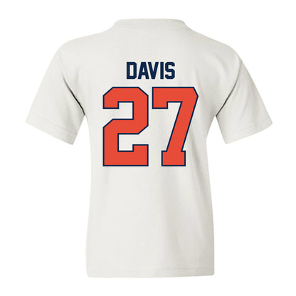 Illinois - NCAA Men's Basketball : Landon Davis - Sports Shersey Youth T-Shirt-1