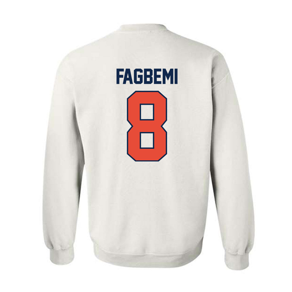 Illinois - NCAA Men's Basketball : Blake Fagbemi - Sports Shersey Crewneck Sweatshirt-1
