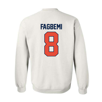 Illinois - NCAA Men's Basketball : Blake Fagbemi - Sports Shersey Crewneck Sweatshirt-1