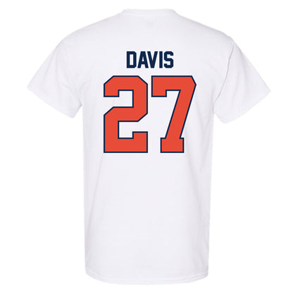 Illinois - NCAA Men's Basketball : Landon Davis - Sports Shersey T-Shirt-1