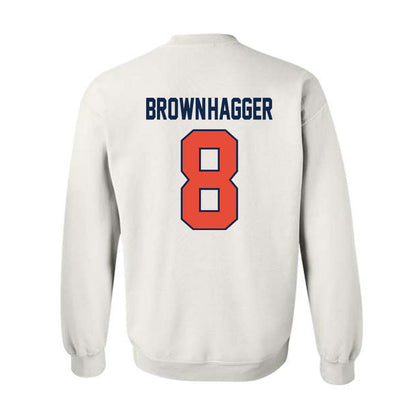 Illinois - NCAA Women's Basketball : Jasmine Brown-Hagger - Sports Shersey Crewneck Sweatshirt-1