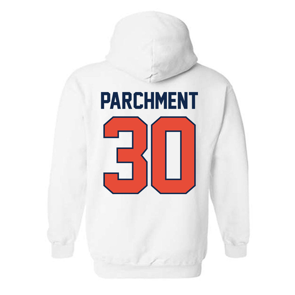 Illinois - NCAA Women's Basketball : Cearah Parchment - Sports Shersey Hooded Sweatshirt-1