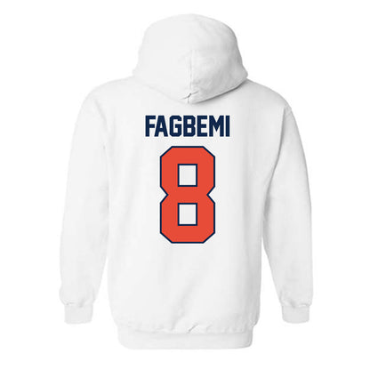 Illinois - NCAA Men's Basketball : Blake Fagbemi - Sports Shersey Hooded Sweatshirt-1