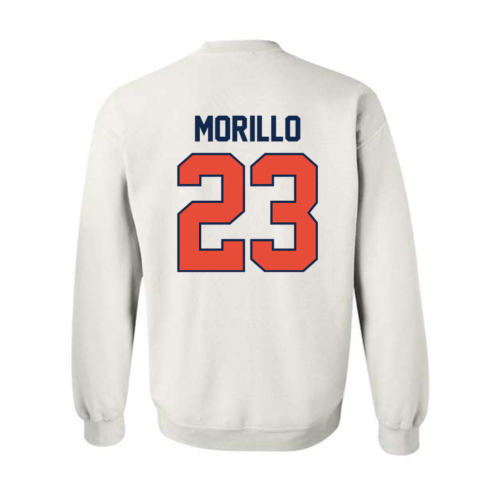 Illinois - NCAA Men's Basketball : Lucas Morillo - Sports Shersey Crewneck Sweatshirt-1