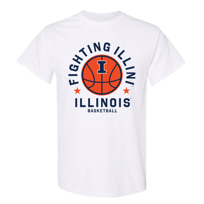 Illinois - NCAA Women's Basketball : Divine Bourrage - Sports Shersey T-Shirt-0